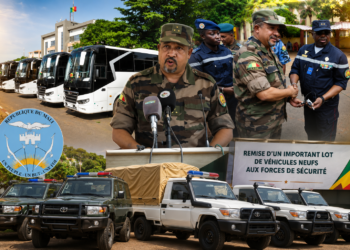 Mali : le ministère de la Sécurité remet un important lot de véhicules neufs aux forces de sécurité