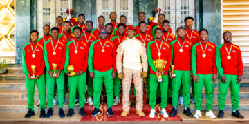 Étalons U20 du Burkina Faso reçus par le Président Ibrahim Traoré après leur sacre à l’UFOA-B