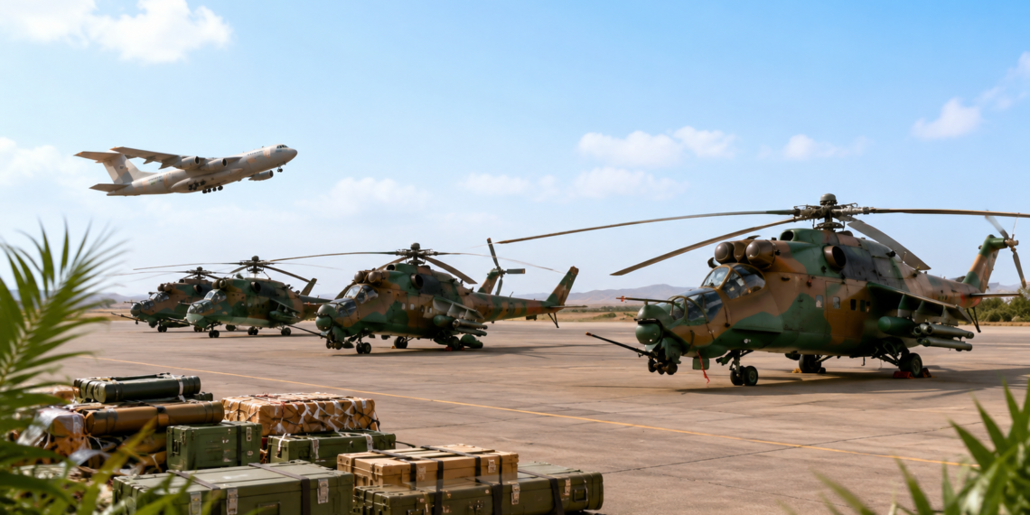 Algérie–Niger : Alger remet quatre hélicoptères à l’armée nigérienne pour renforcer la coopération militaire
