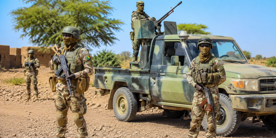 FAMa lors des opérations de surveillance et de sécurisation au Mali