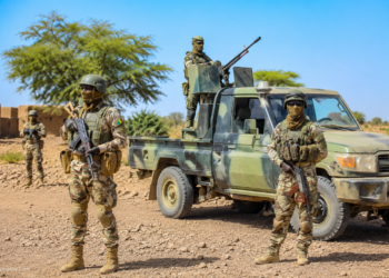 FAMa lors des opérations de surveillance et de sécurisation au Mali