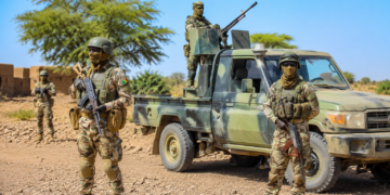 FAMa lors des opérations de surveillance et de sécurisation au Mali