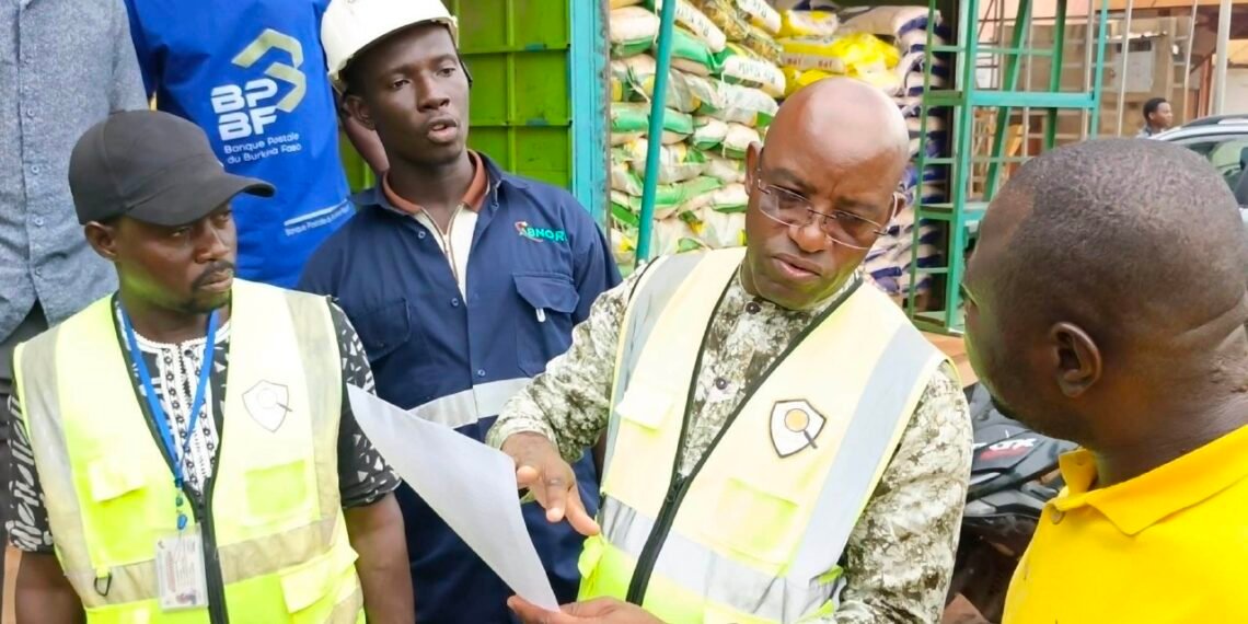 Fraude commerciale au Burkina Faso lors d’un contrôle de commerces à Ouagadougou