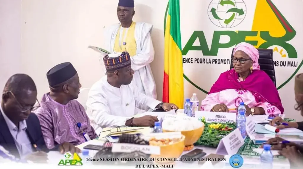 16ème Session Ordinaire du Conseil d’administration de l’APEX-MALI : Les administrateurs évaluent la performance à mi-parcours de l’année 2026 de l’agence
