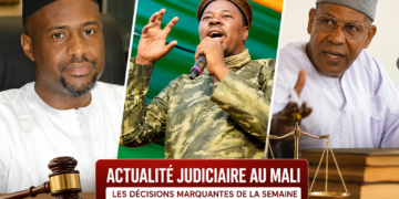 Actualité judiciaire au Mali : trois décisions majeures marquent la semaine
