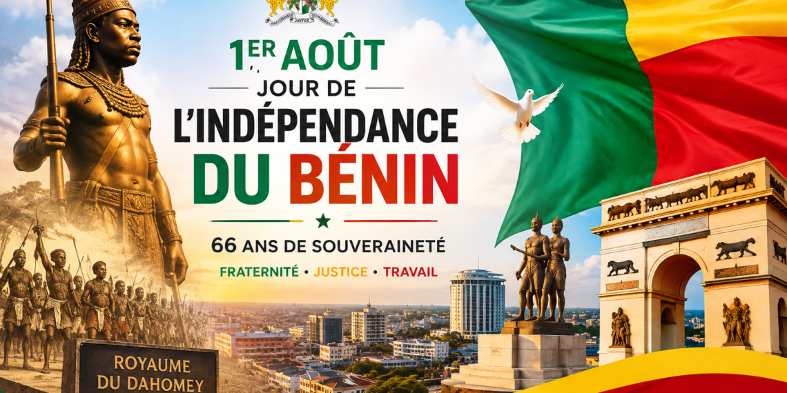 Le Bénin célèbre son indépendance acquise le 1er août 1960. Retour sur l'histoire du Dahomey, le changement de nom en Bénin et les grands enjeux de ce pays d'Afrique de l'Ouest.