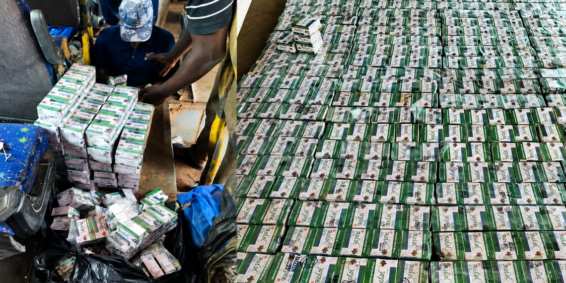Tapentadol saisi par la Brigade Mobile d’Intervention des Douanes à Bamako