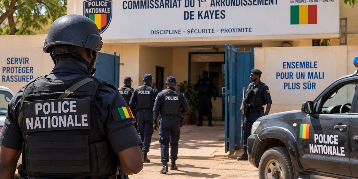 À Kayes, la Police interpelle huit suspects et identifie 53 victimes dans une affaire d’escroquerie et de trafic de personnes. Découvrez les faits.