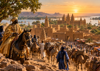 Découvrez l’histoire du Mali, du Ghana à l’Empire du Mali, de Soundiata Keïta à l’indépendance de 1960 et aux grandes figures du pays.