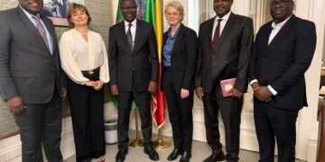 Bruxelles : Des échanges fructueux entre Son Excellence, El Hadji Alhousseini TRAORE et la nouvelle représentante de l’Union européenne pour le Sahel​