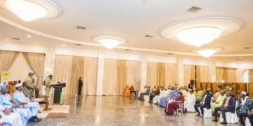 Remise du Rapport annuel 2025 du Médiateur de la République au Président de la Transition​