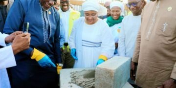 Mali : pose de la première pierre de la Maison du Pharmacien​