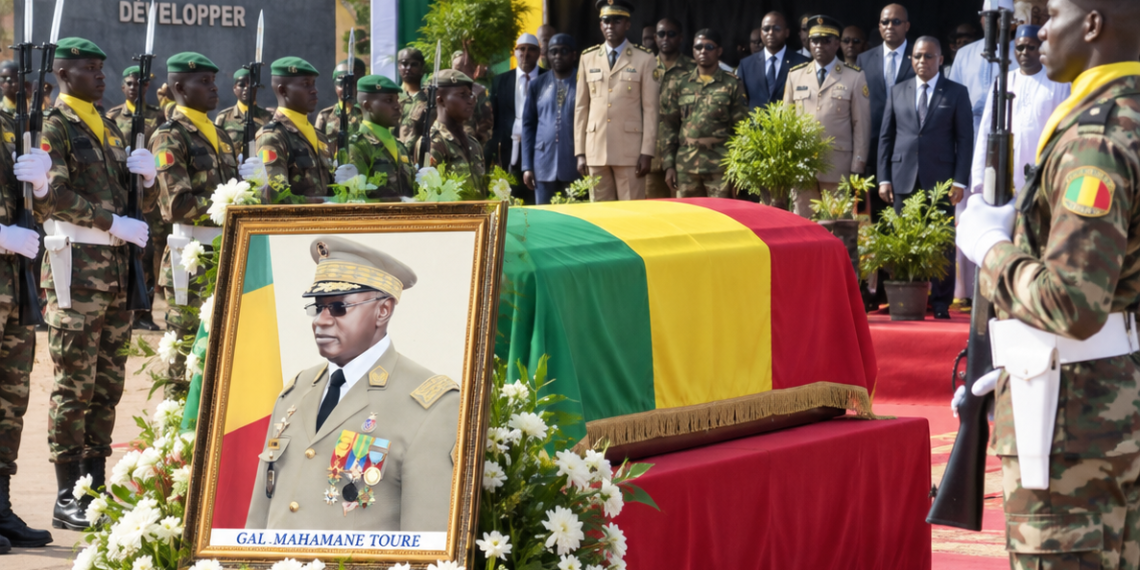 Le Mali rend un dernier hommage au Général Mahamane Touré lors de funérailles nationales à Bamako. Découvrez les temps forts de la cérémonie.