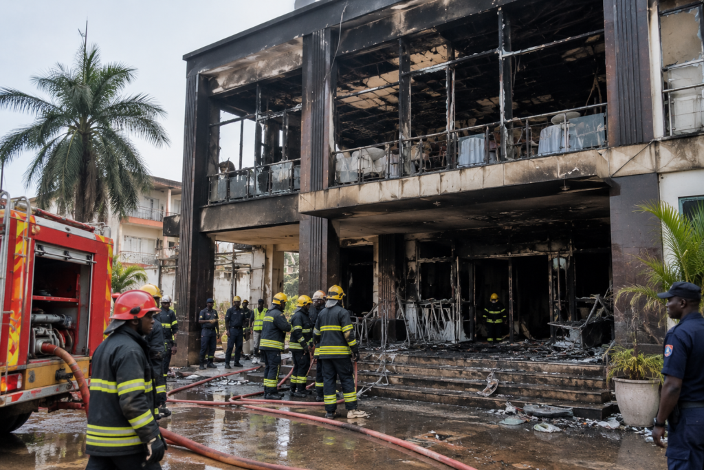 RDC : un incendie lors d’un mariage à Kinshasa fait au moins 22 morts selon le bourgmestre. Découvrez le bilan et les mesures annoncées.