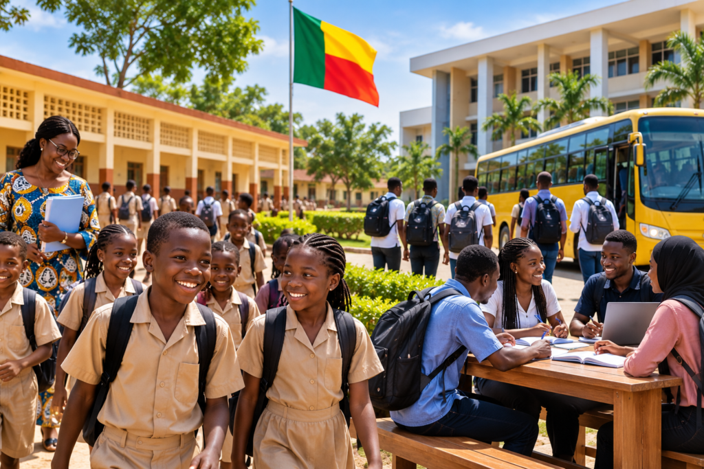Le Bénin mobilise près de 30 milliards FCFA pour renforcer la rentrée 2026-2027. Cantines, bus, bourses et équipements sont au programme.
