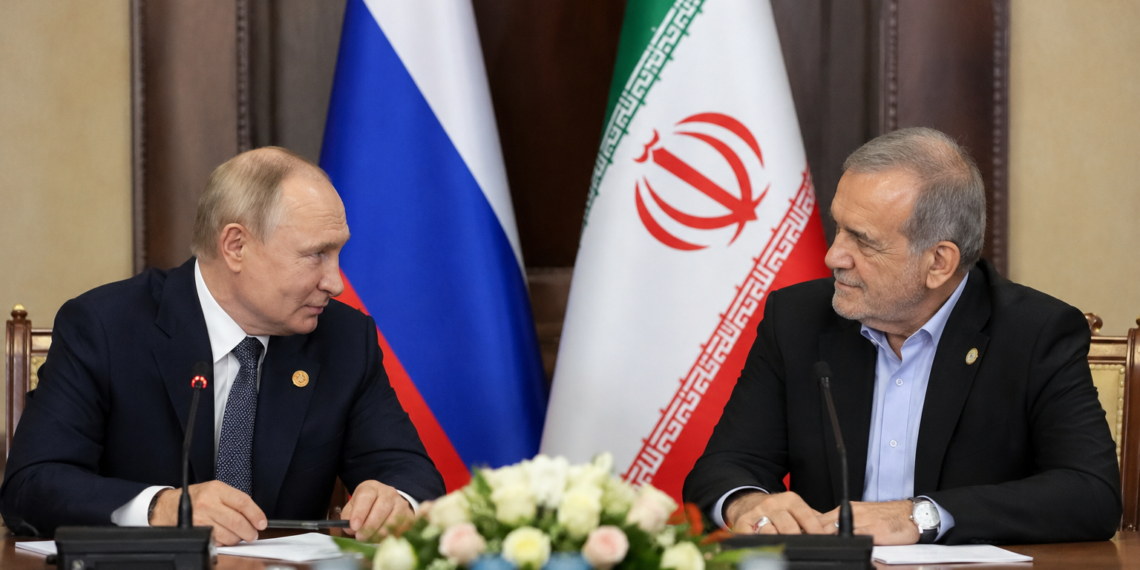 Poutine et Pezeshkian affichent leur rapprochement et veulent renforcer les liens entre la Russie et l’Iran face aux tensions avec Washington. Découvrez.