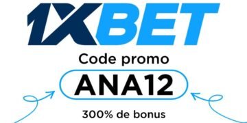 Code promo 1xBet Mali 2026 : ANA12 (bonus 300 %)