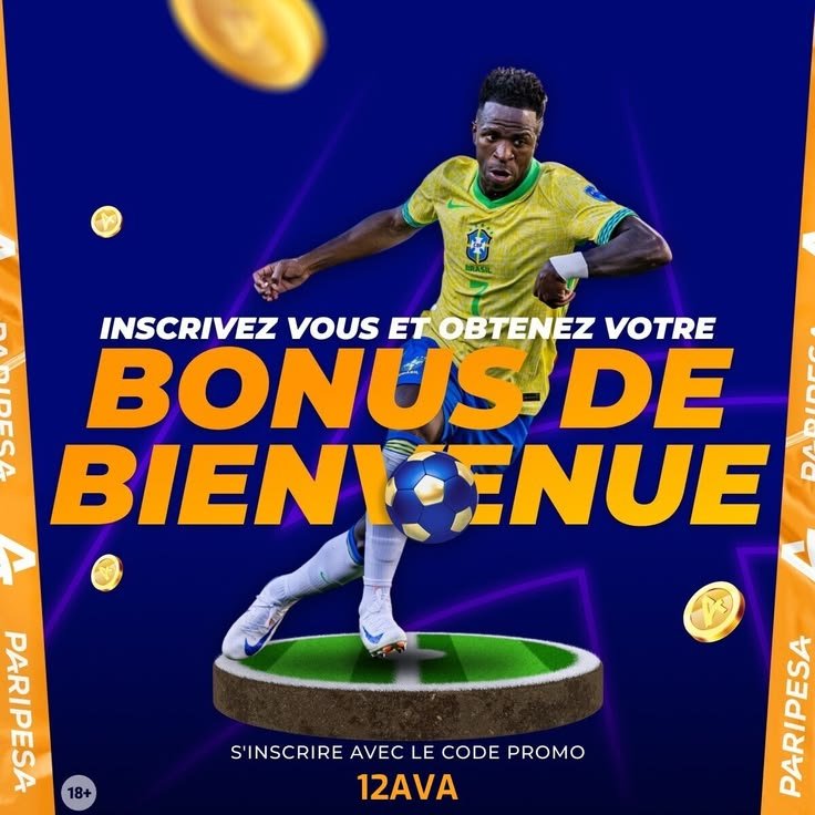 Code promo Paripesa 2026 : 12AVA (bonus 300 %)