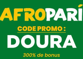 Code promo Afropari 2026 : DOURA (bonus 300 %)