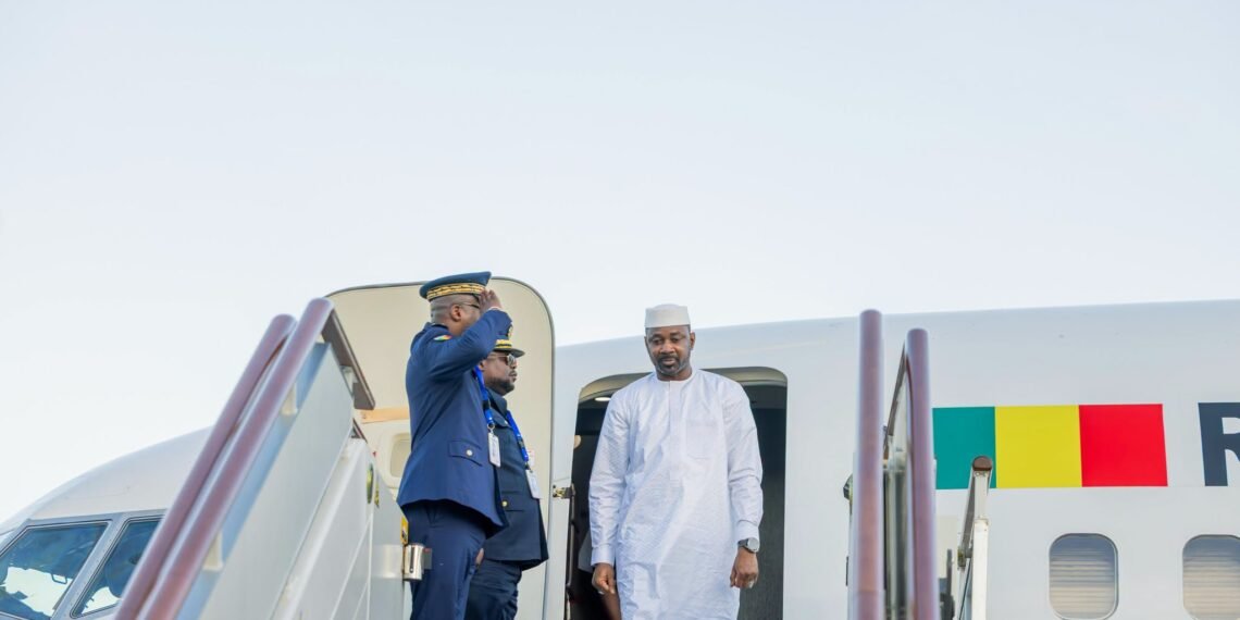 Moscou | le 26 octobre 2026 | #SommetRussieAfrique – ARRIVÉE DU PRÉSIDENT ASSIMI GOÏTA À MOSCOU POUR LE 3ÈME SOMMET RUSSIE-AFRIQUE.​